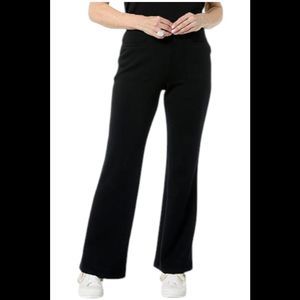 WynneLayers Women's Smooth Operator Flared Leg Pant Black - Tall